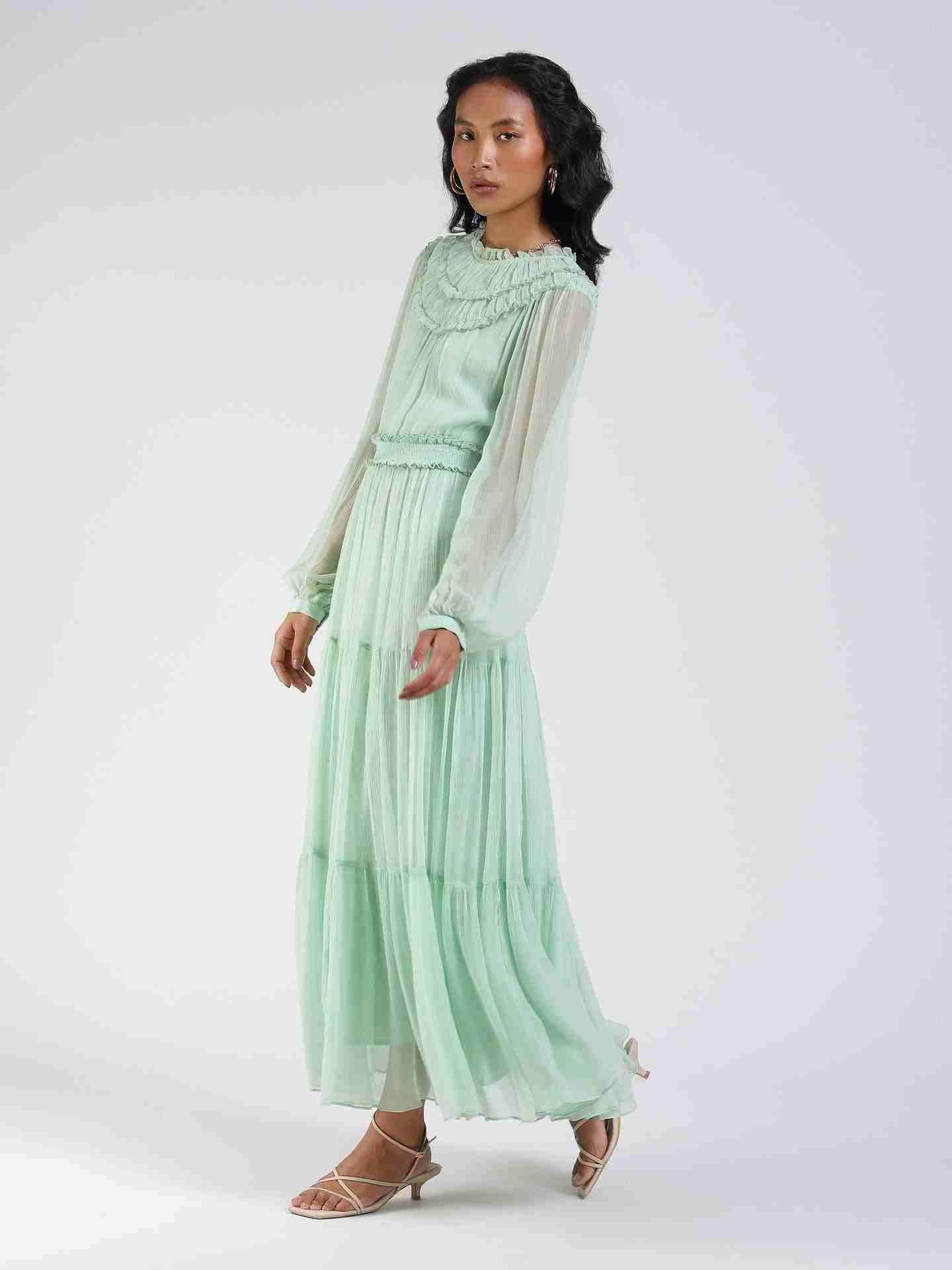 Mint Giana Maxi Dress