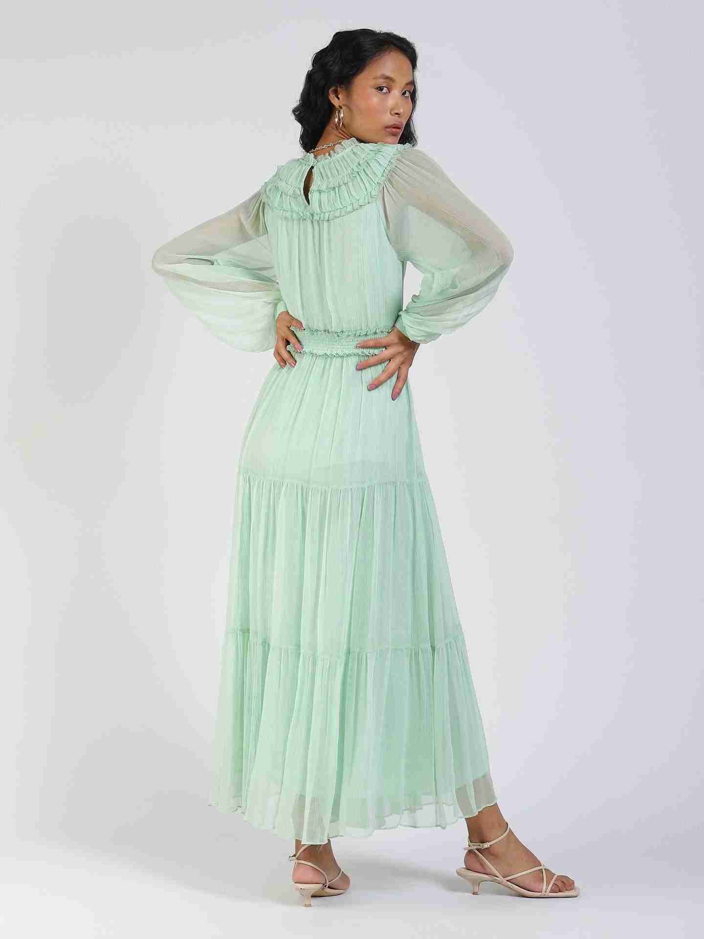 Mint Giana Maxi Dress