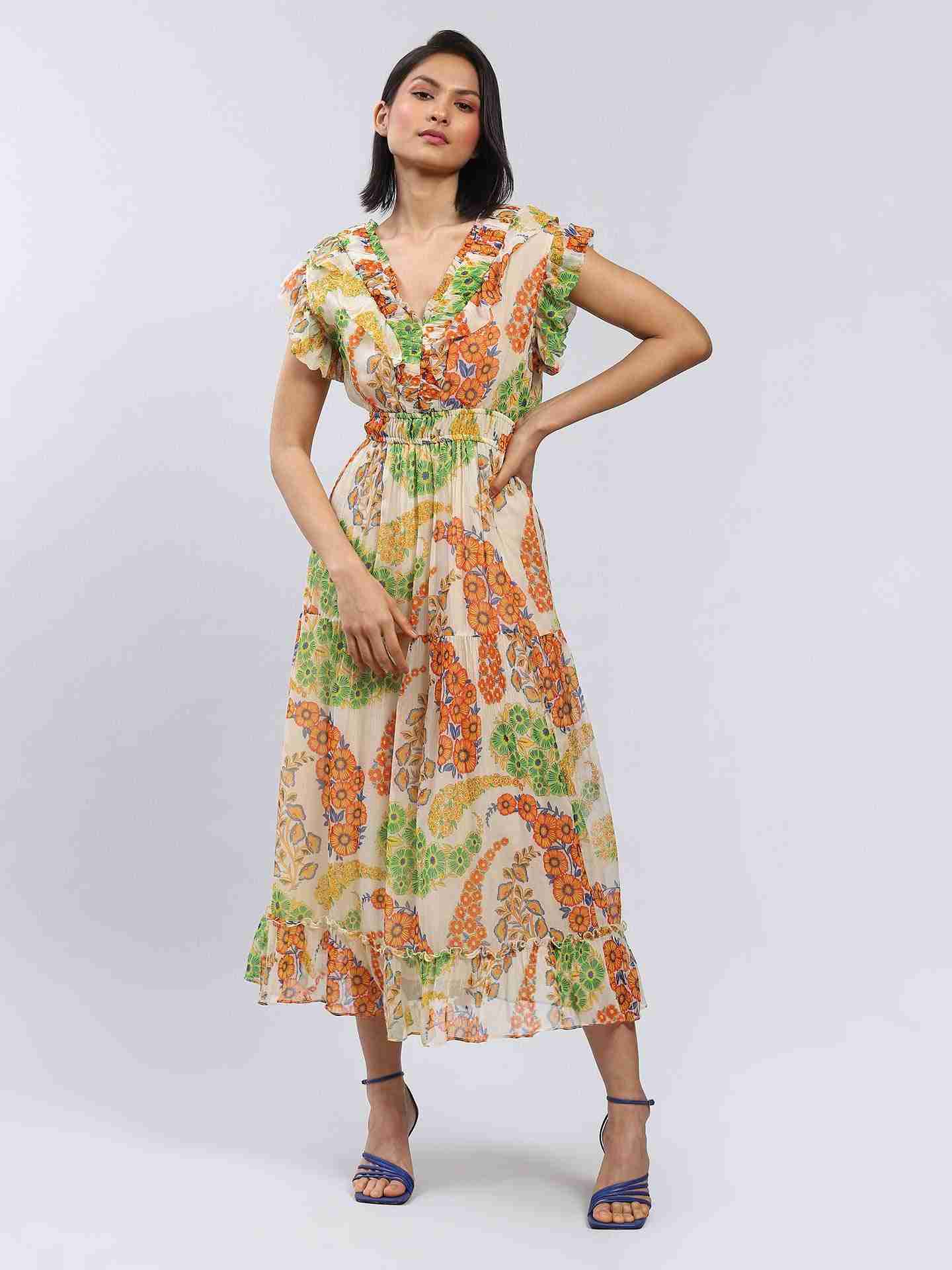 Ecru Balsam Maxi Dress