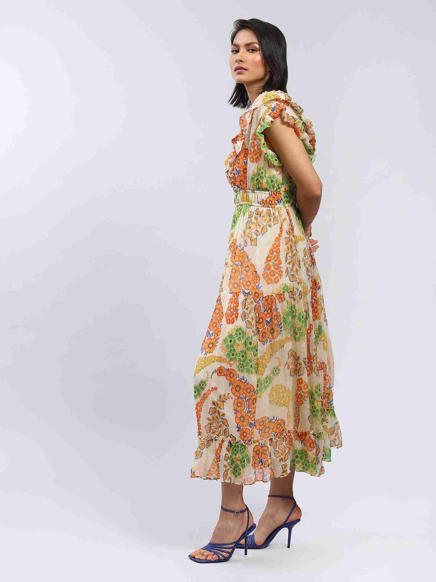 Ecru Balsam Maxi Dress