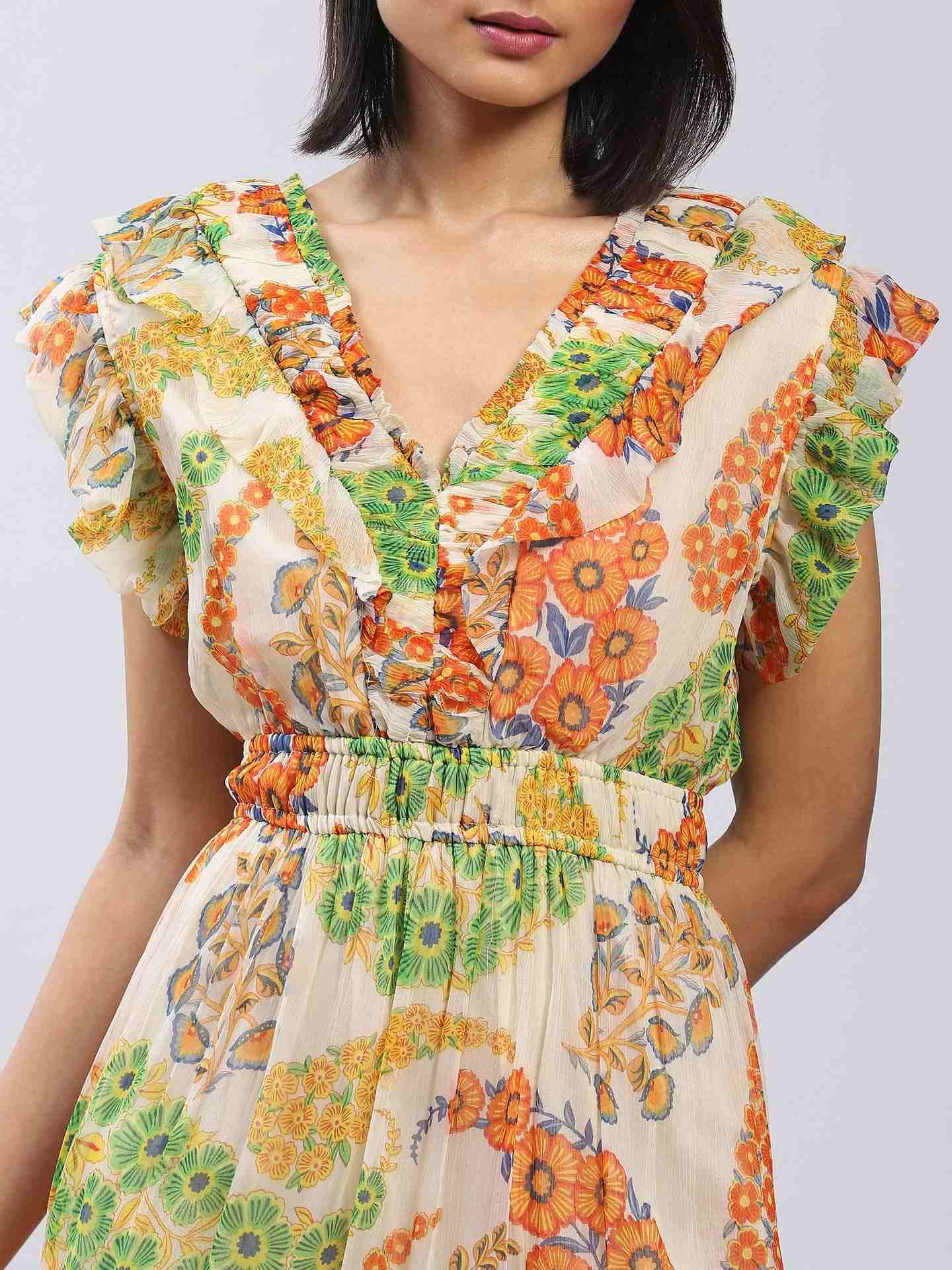 Ecru Balsam Maxi Dress