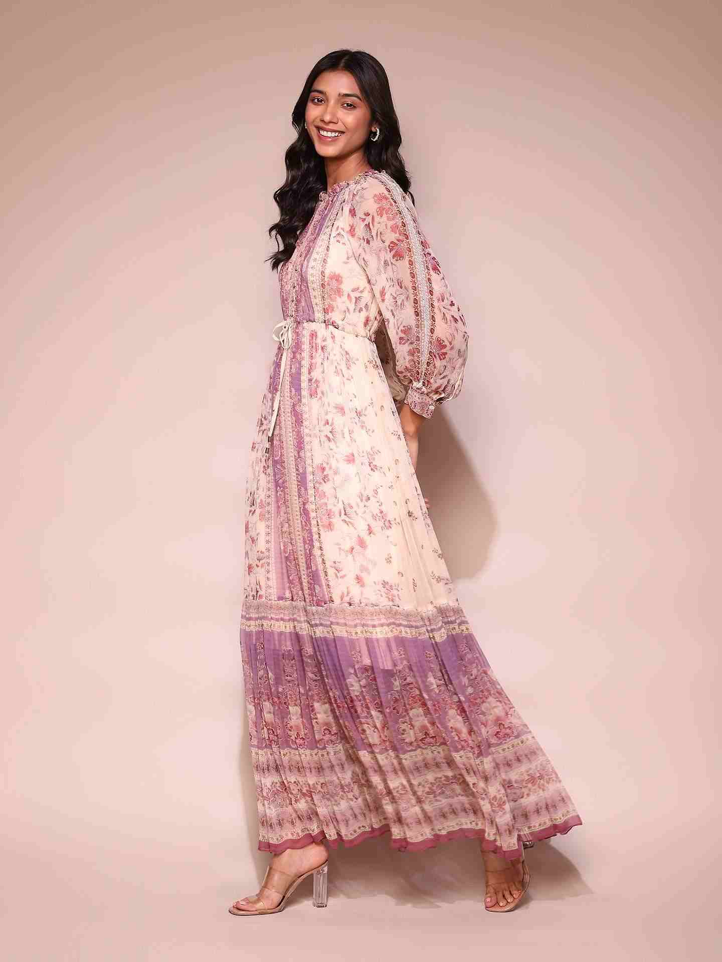 Lilac Savanna Maxi Dress