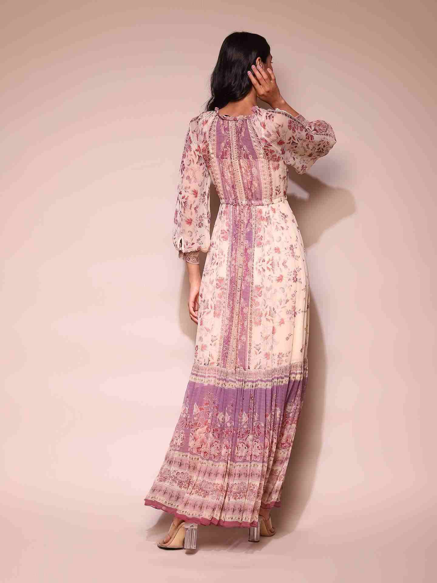 Lilac Savanna Maxi Dress