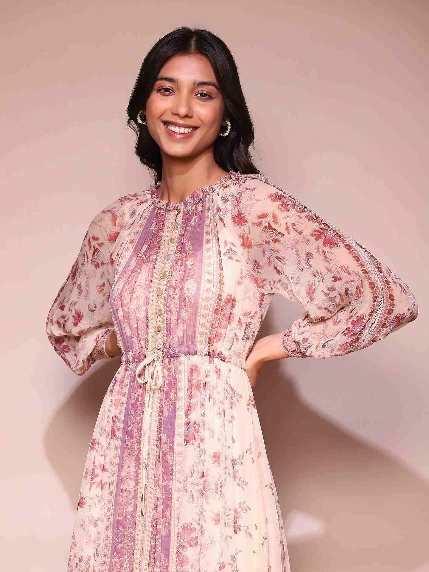 Lilac Savanna Maxi Dress