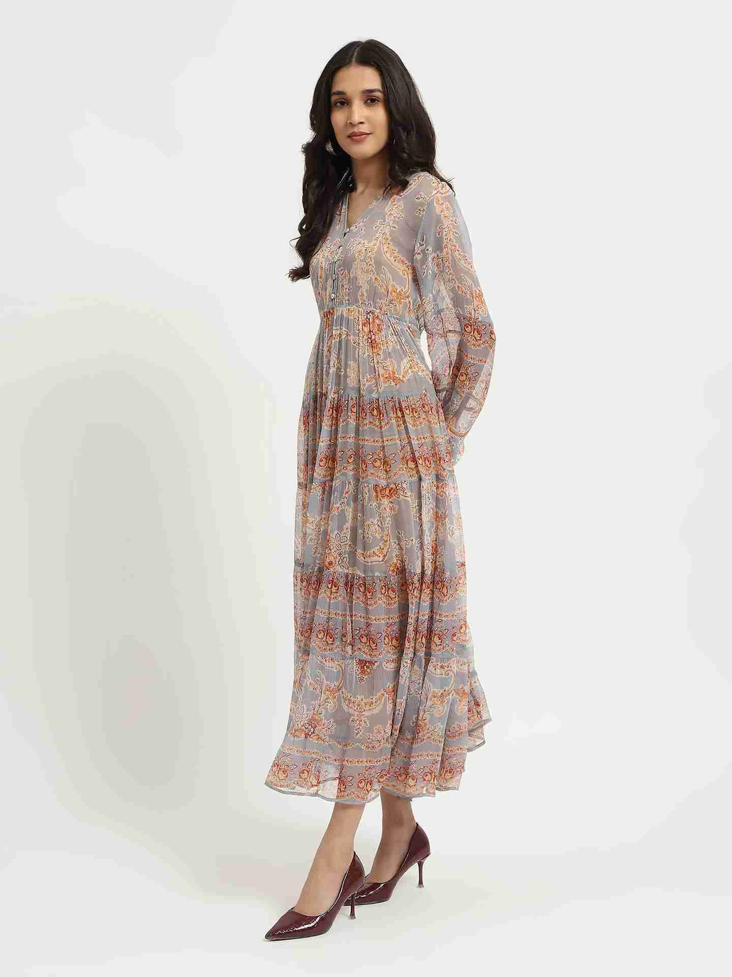 Blue Arden Maxi Dress