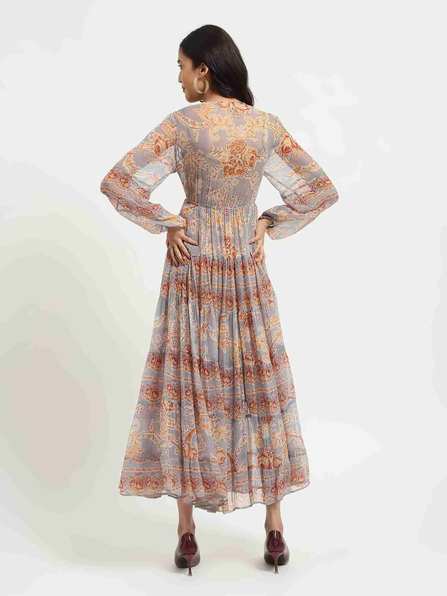 Blue Arden Maxi Dress