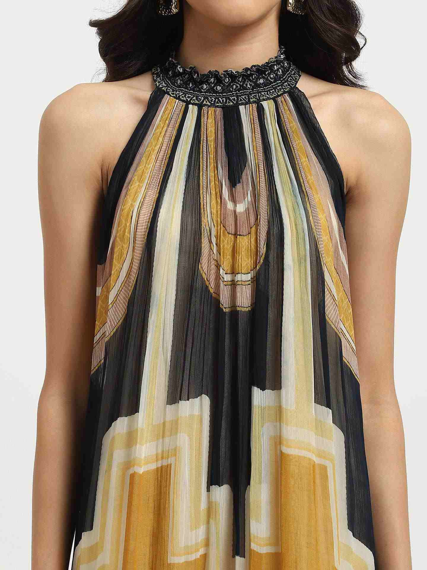 Yellow Celophee Maxi Dress