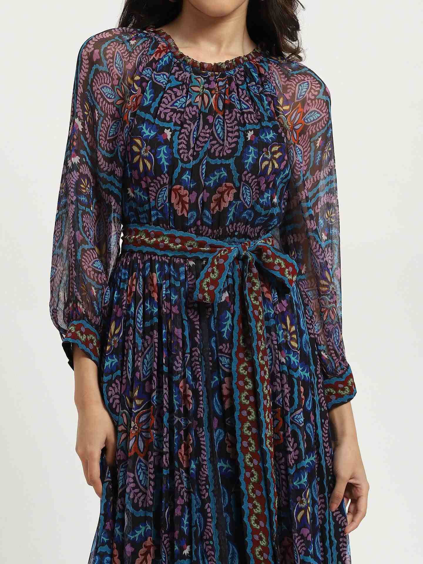 Navy Blair Maxi Dress