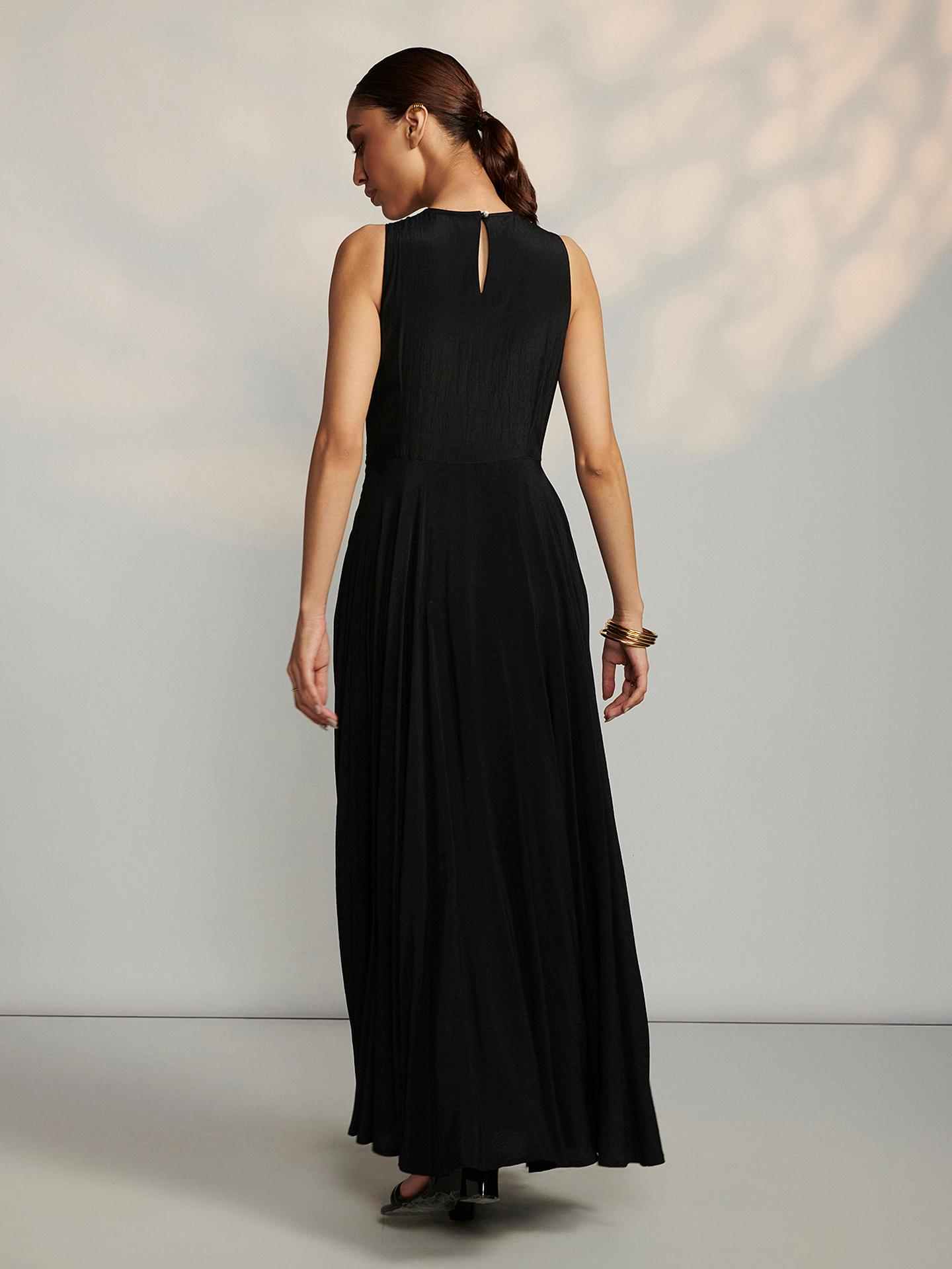 Black Belinda Long Dress