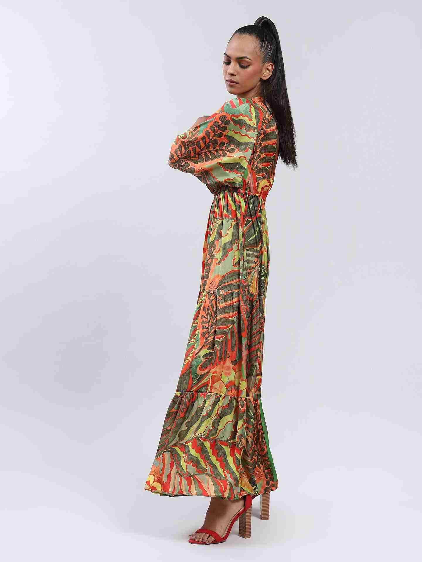 Olive Juniper Maxi Dress