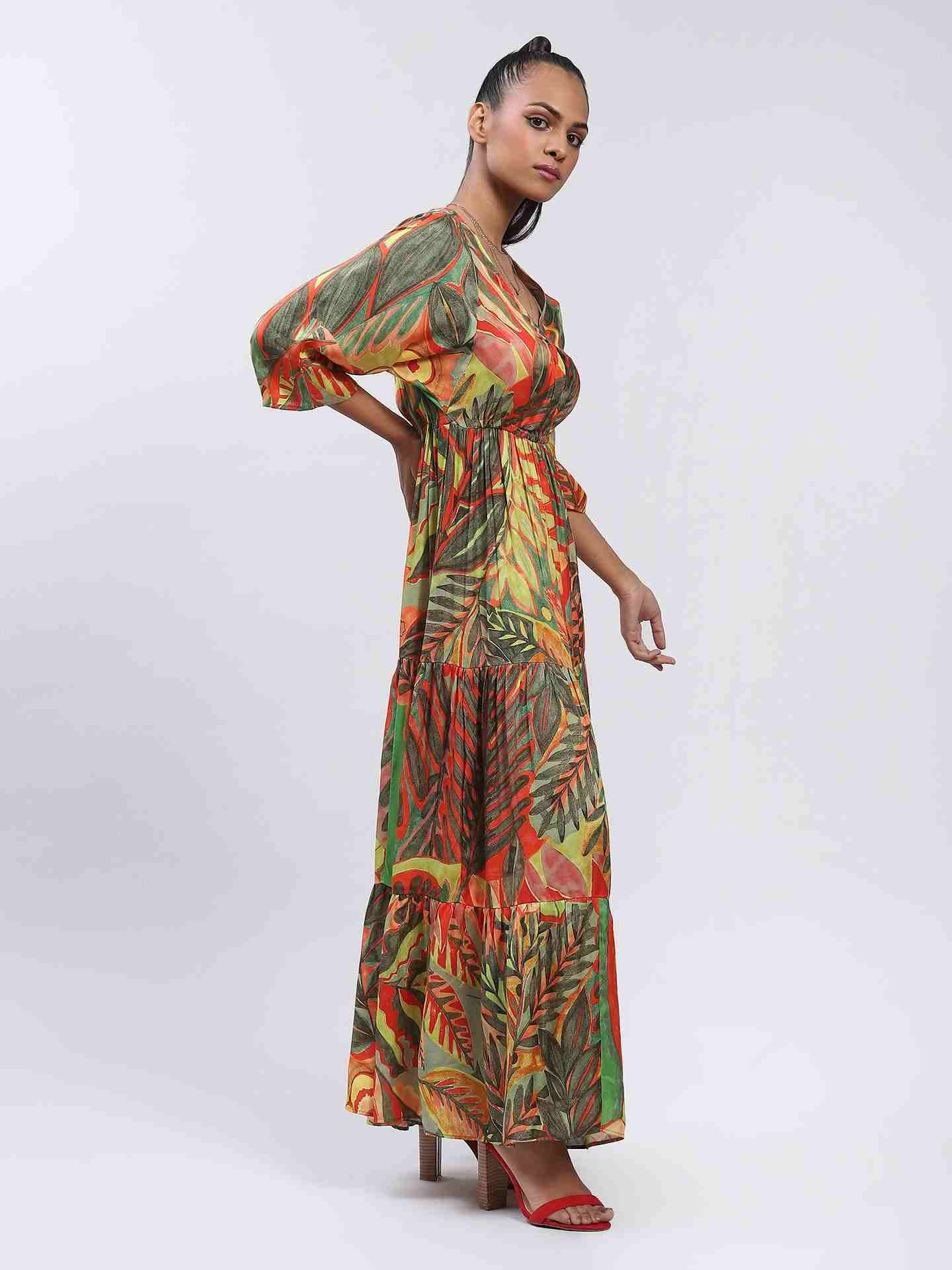 Olive Juniper Maxi Dress