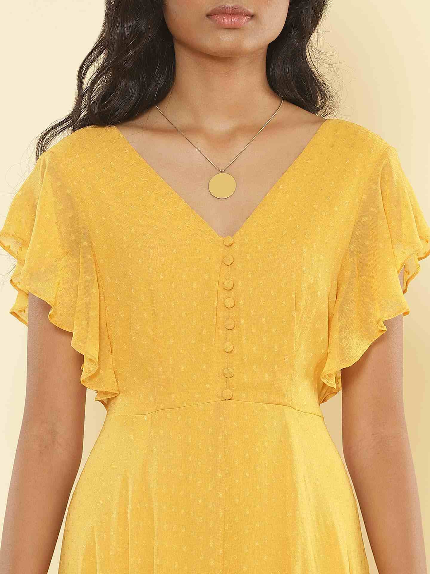 Yellow Bossa Nova Dress