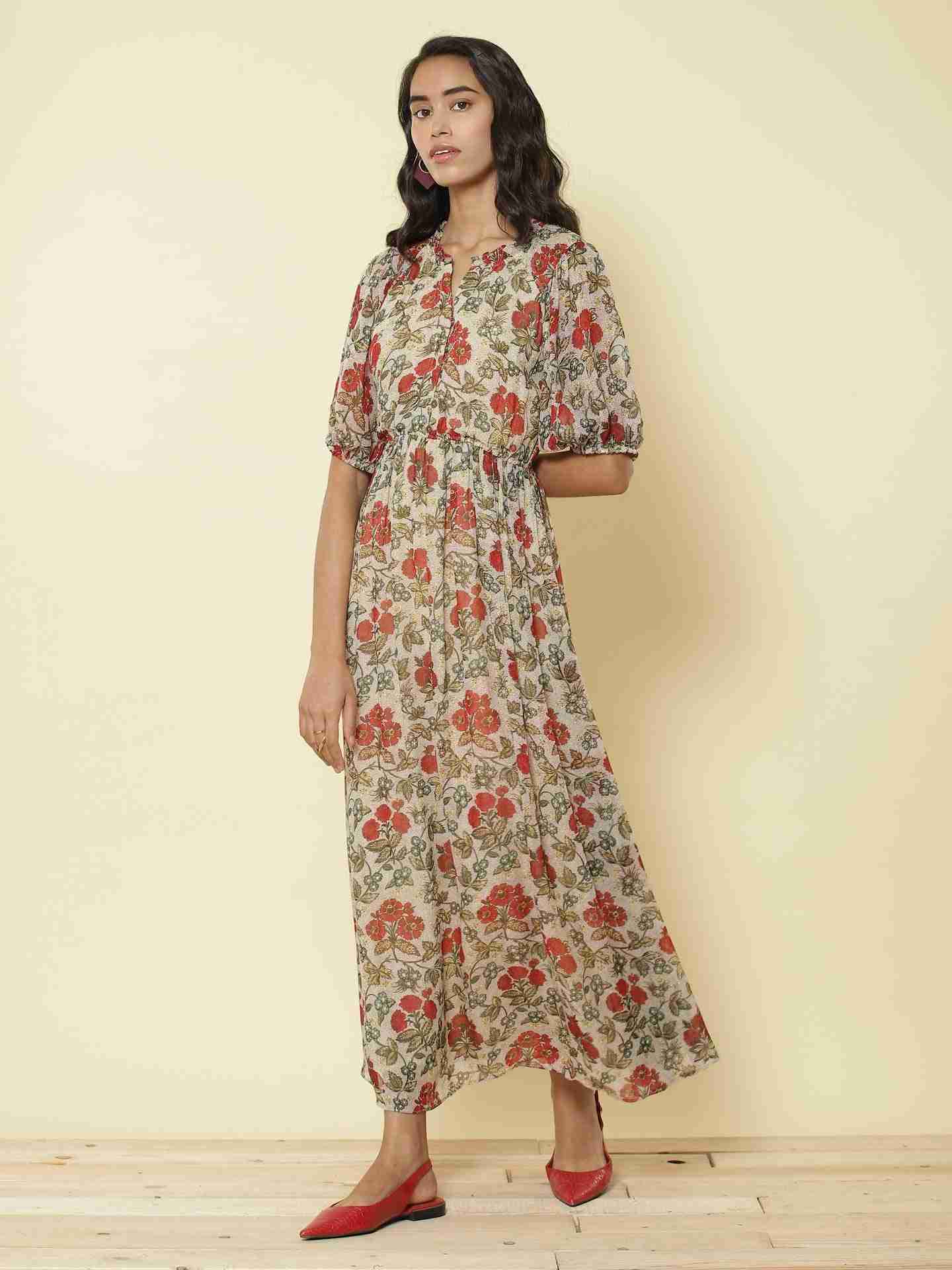 Ecru Ranjani Maxi Dress