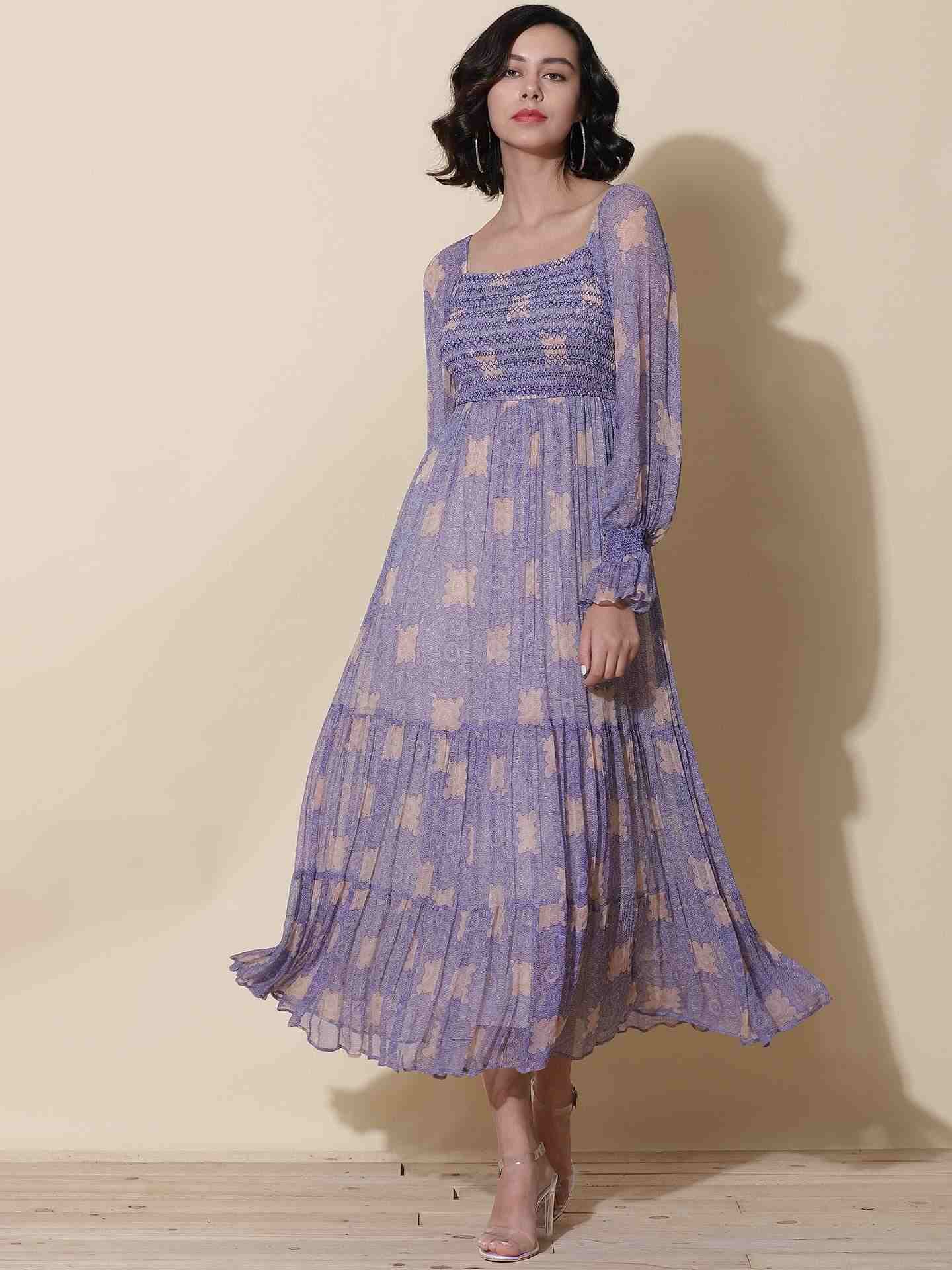 Lavender Roma Maxi Dress