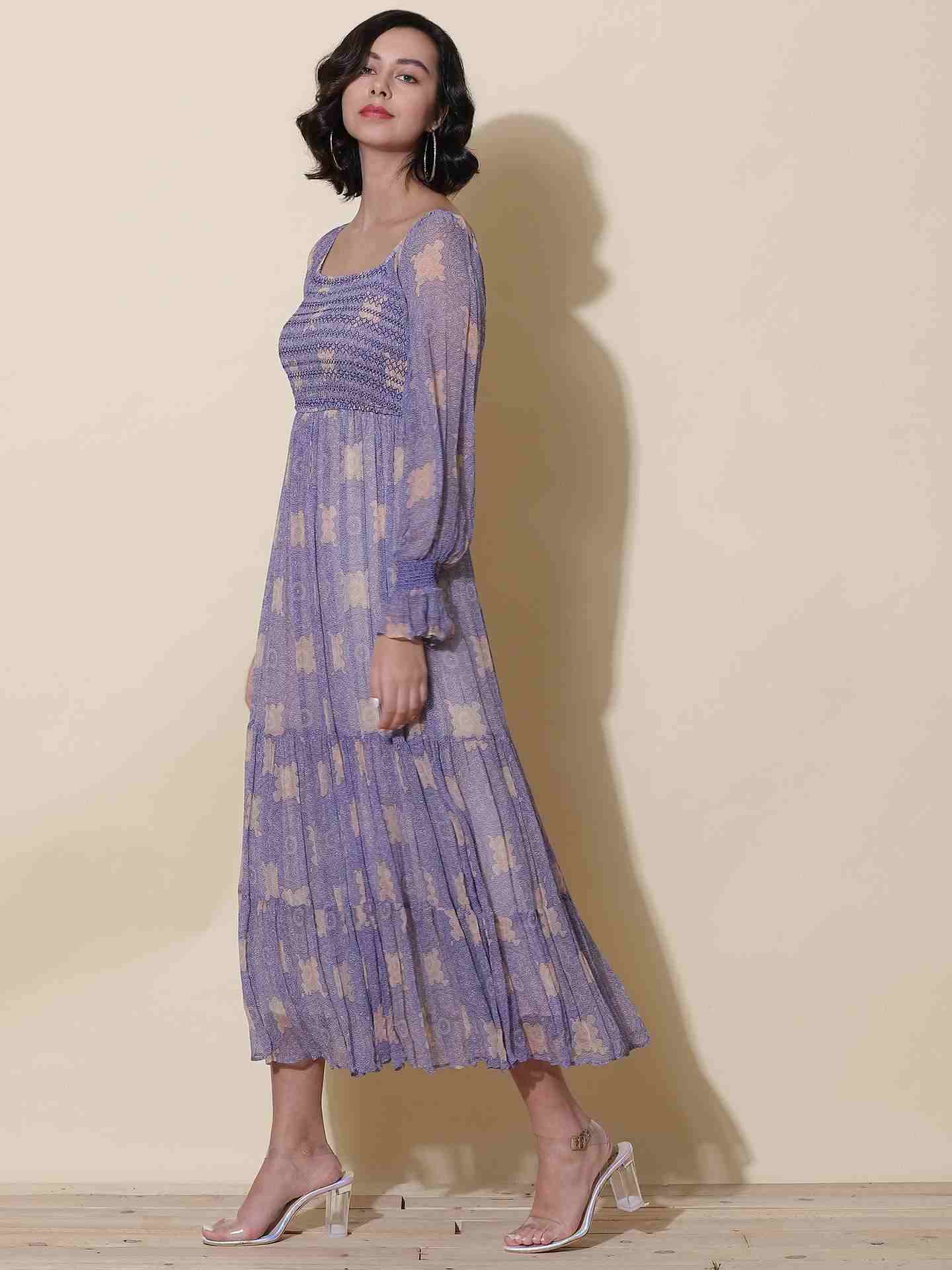 Lavender Roma Maxi Dress