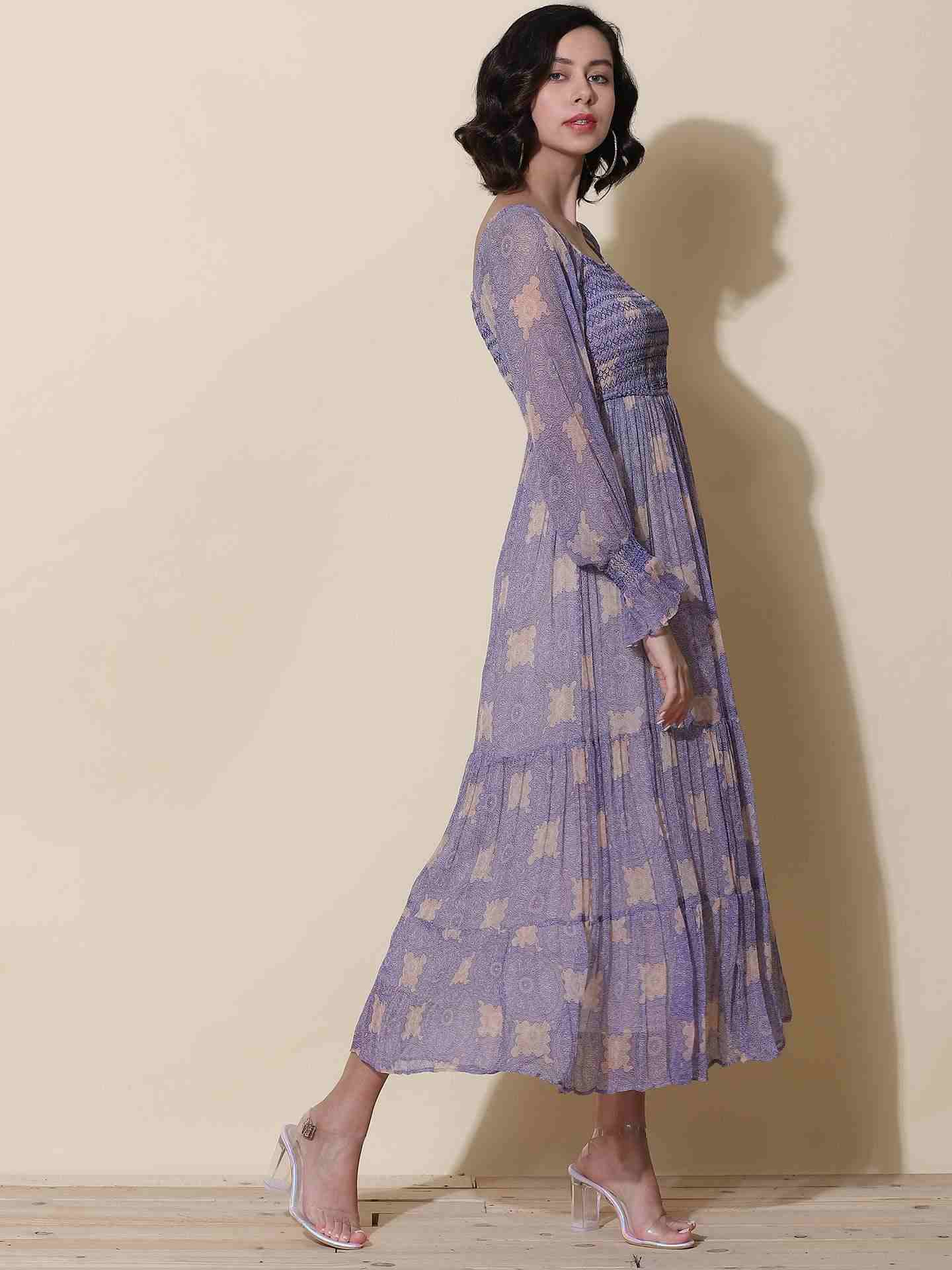 Lavender Roma Maxi Dress