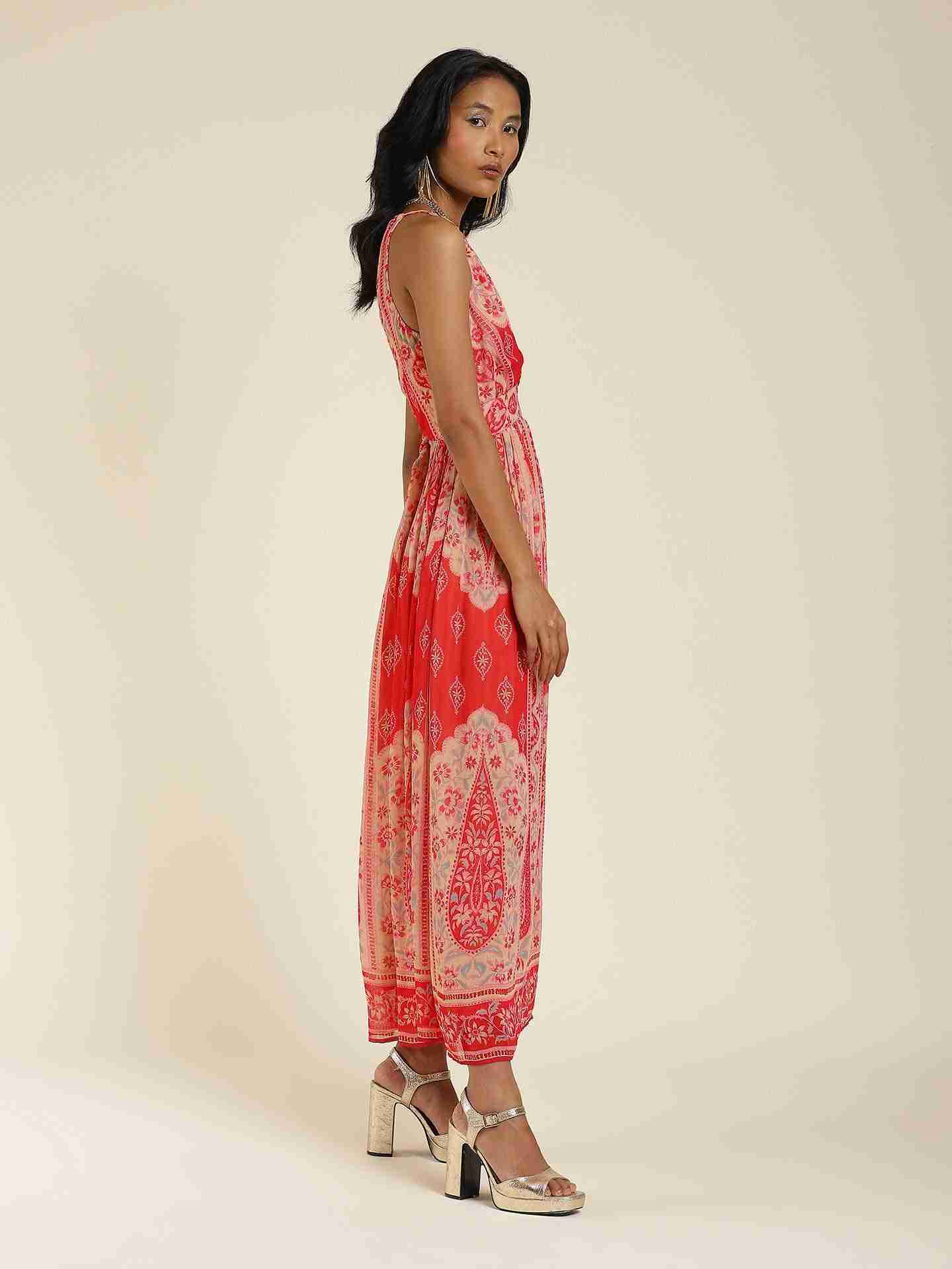 Red Erin Maxi Dress