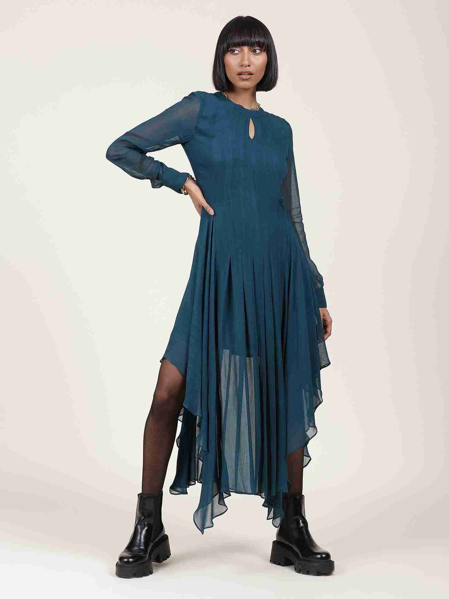 Emerald Core Classics Midi Dress