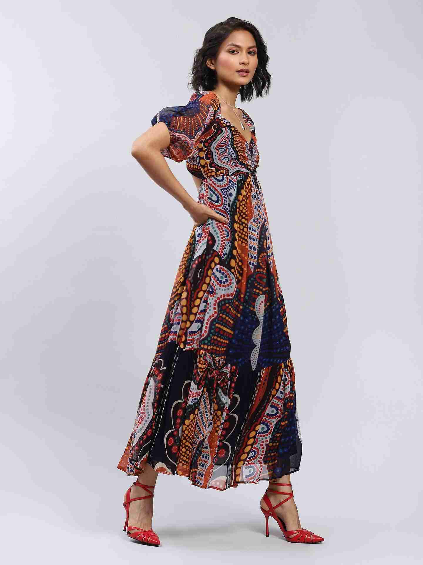 Black Camilla Maxi Dress