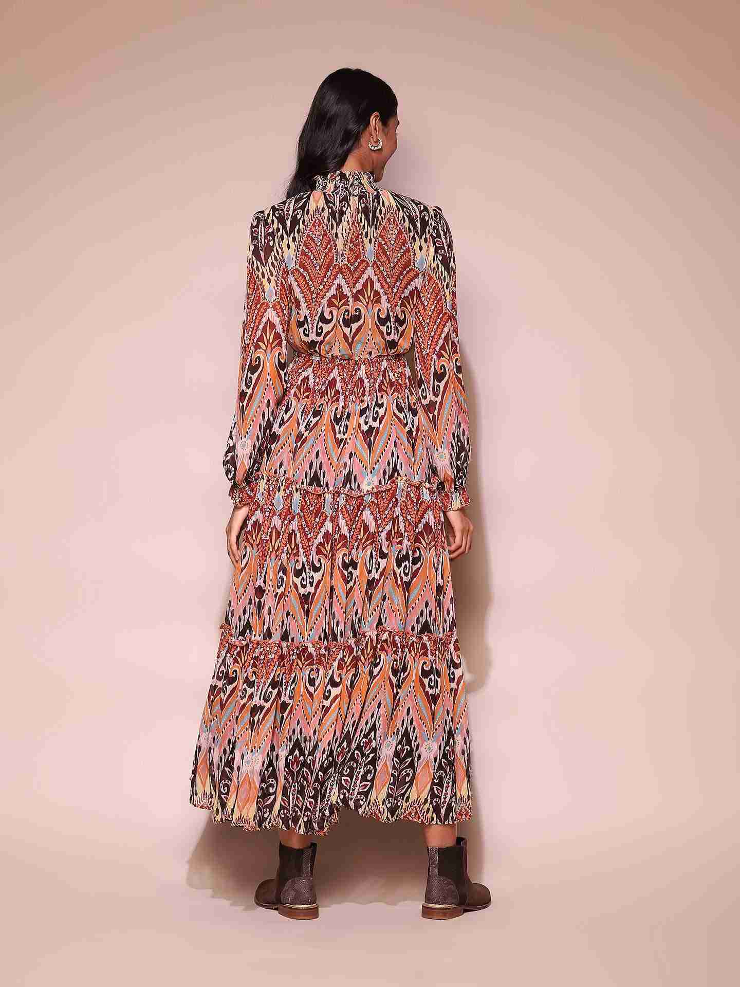 Brown Darlene Maxi Dress