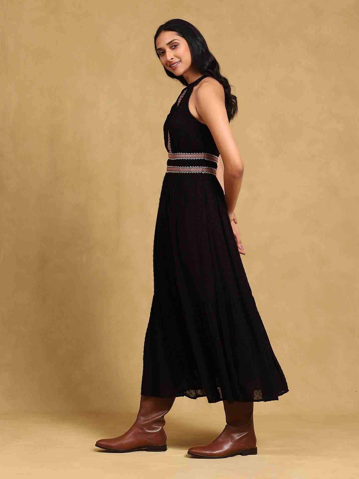 Black Brielle Dress