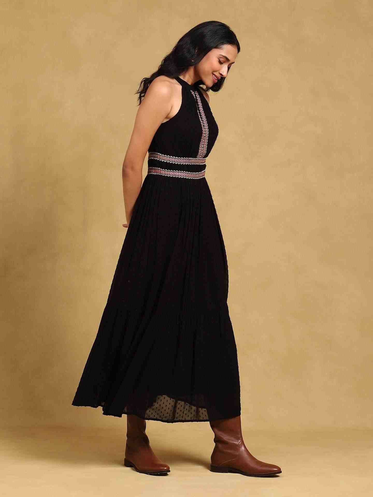Black Brielle Dress