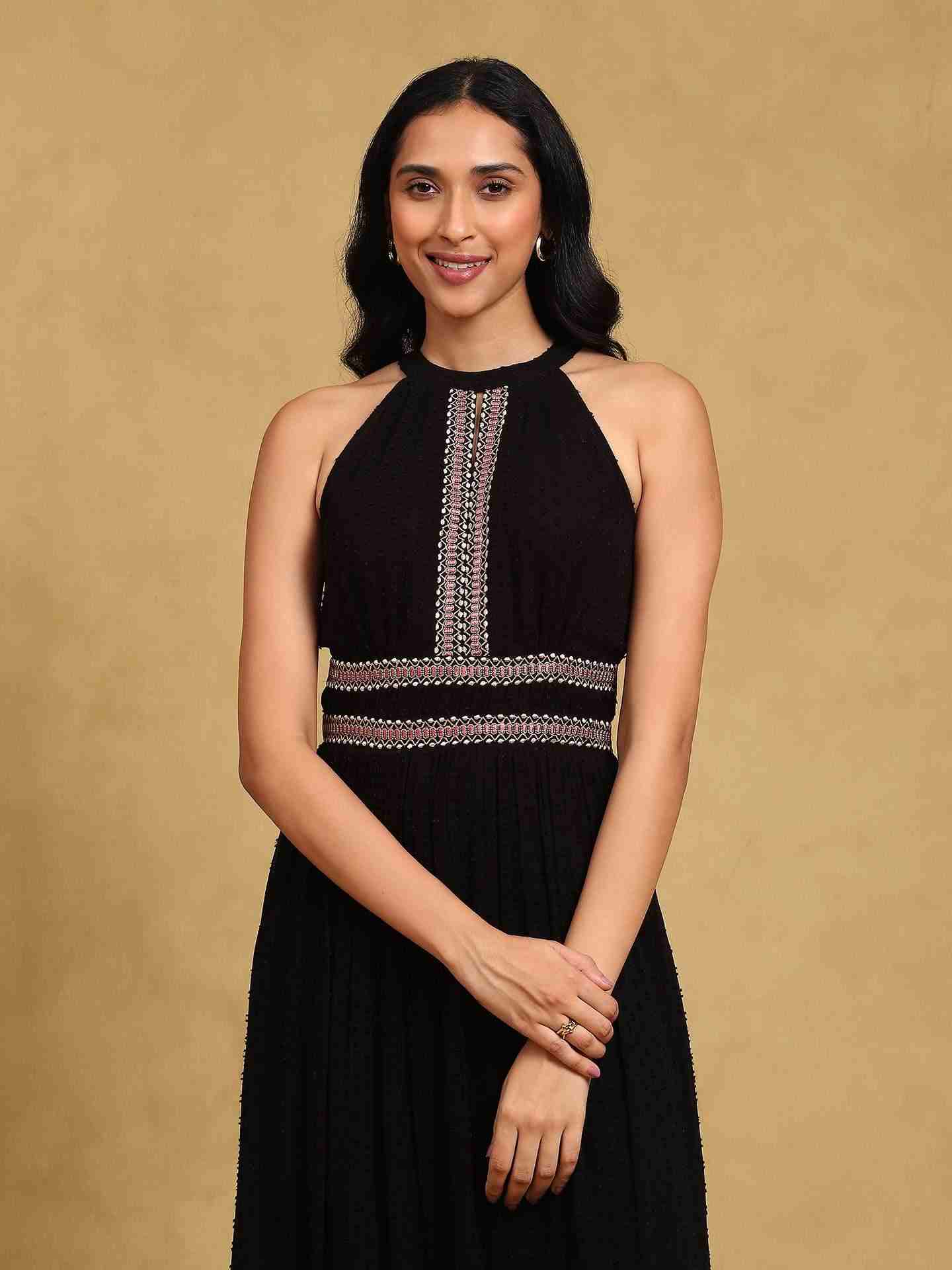 Black Brielle Dress