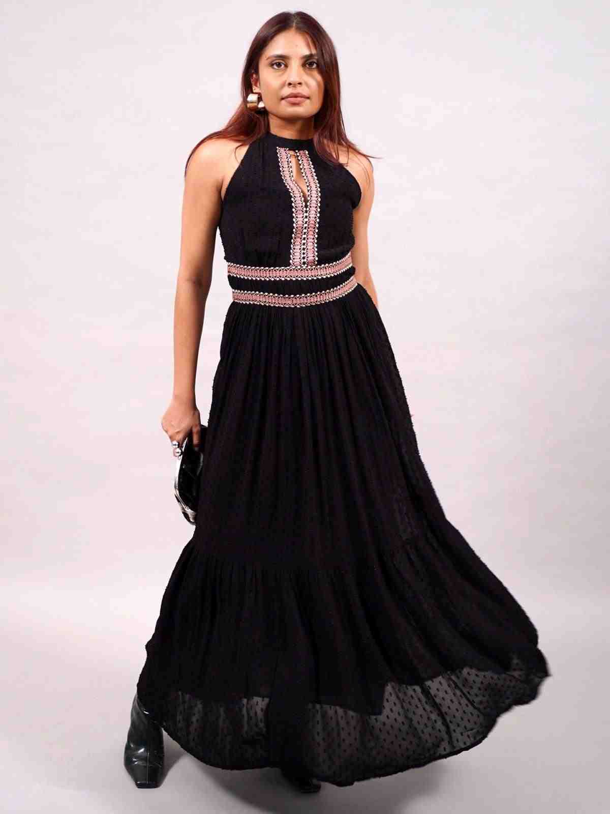 Black Brielle Dress