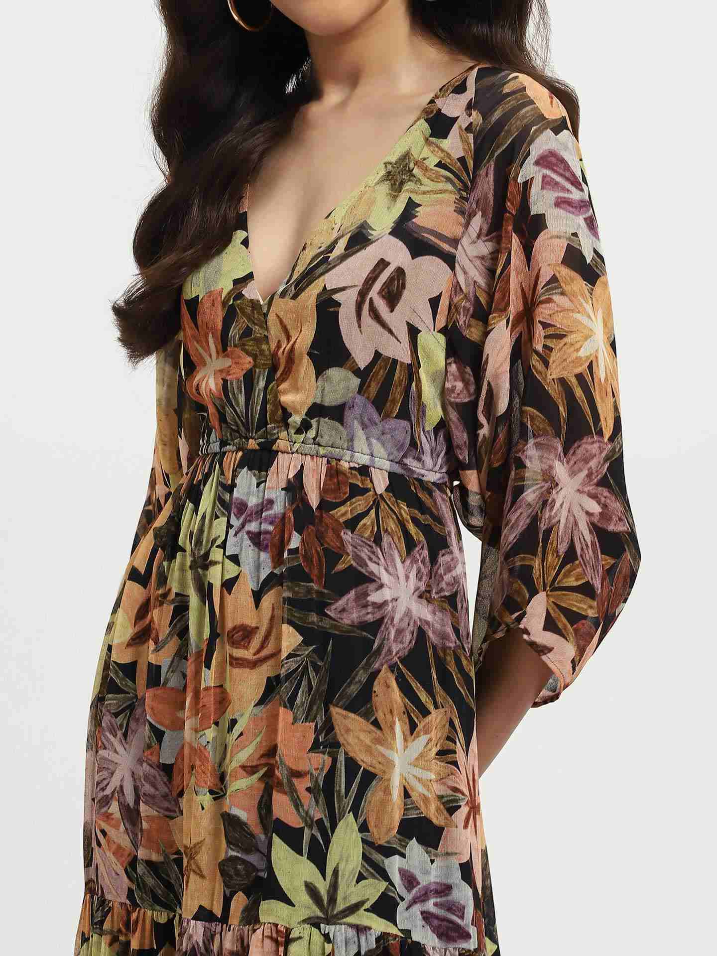 Black Giselle Maxi Dress