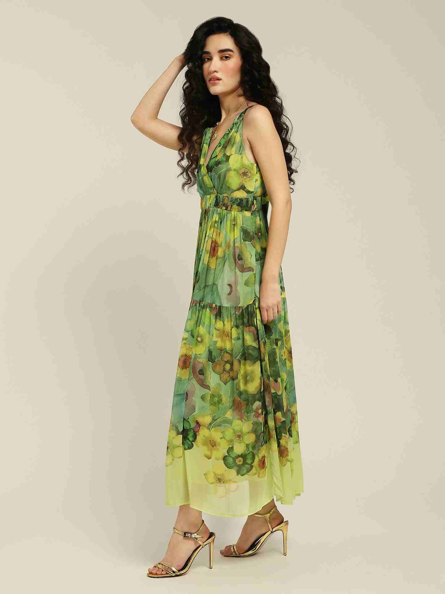 Green Agua Maxi Dress