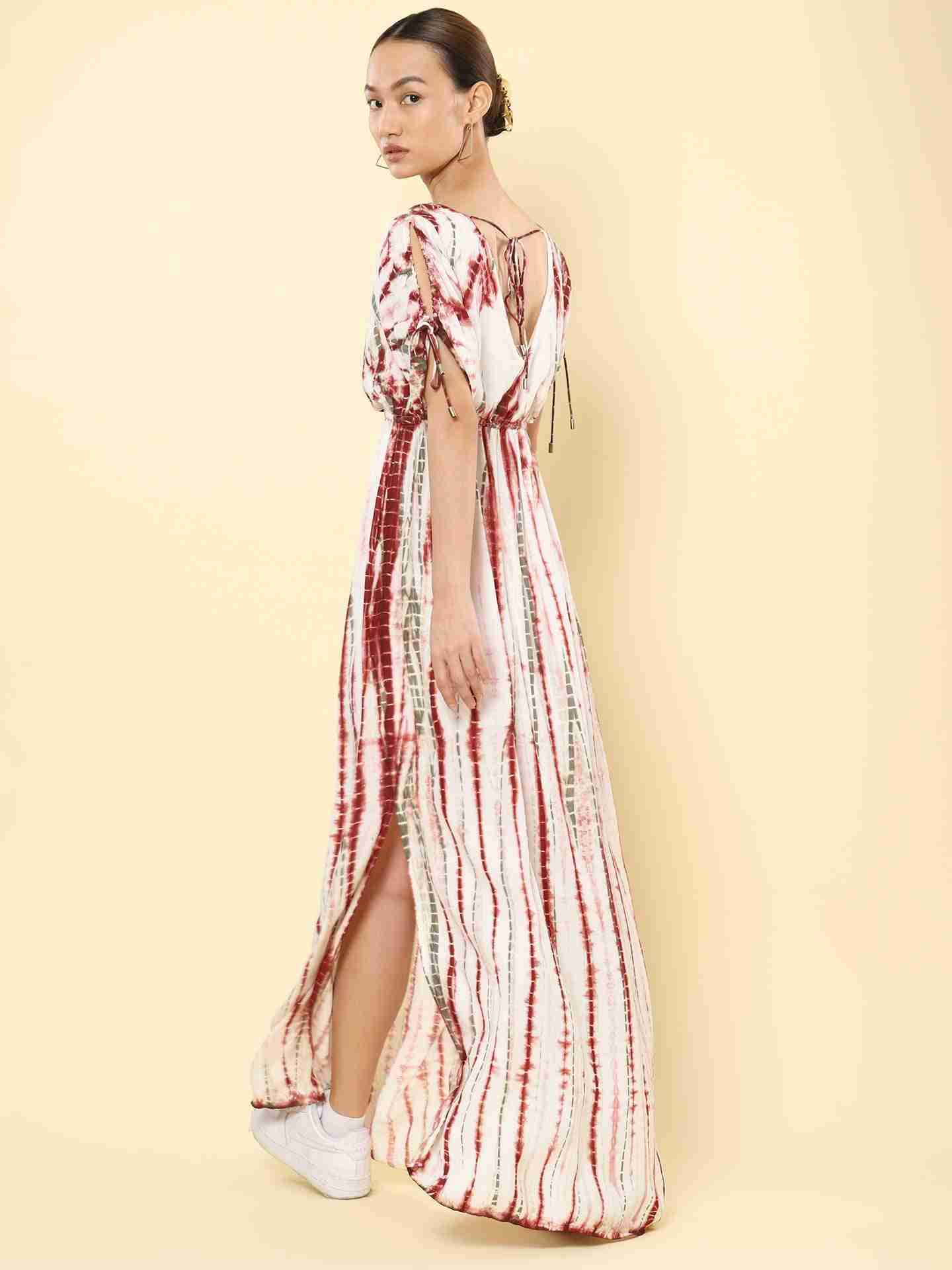 Brown Leisure Basics Maxi Dress