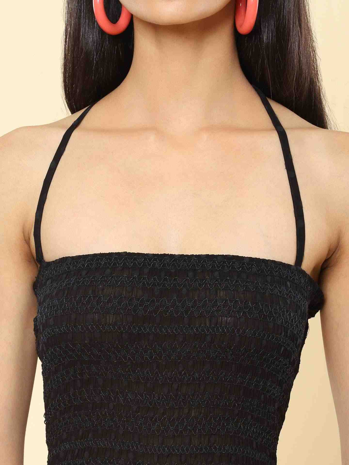 Black Florenza Maxi Dress