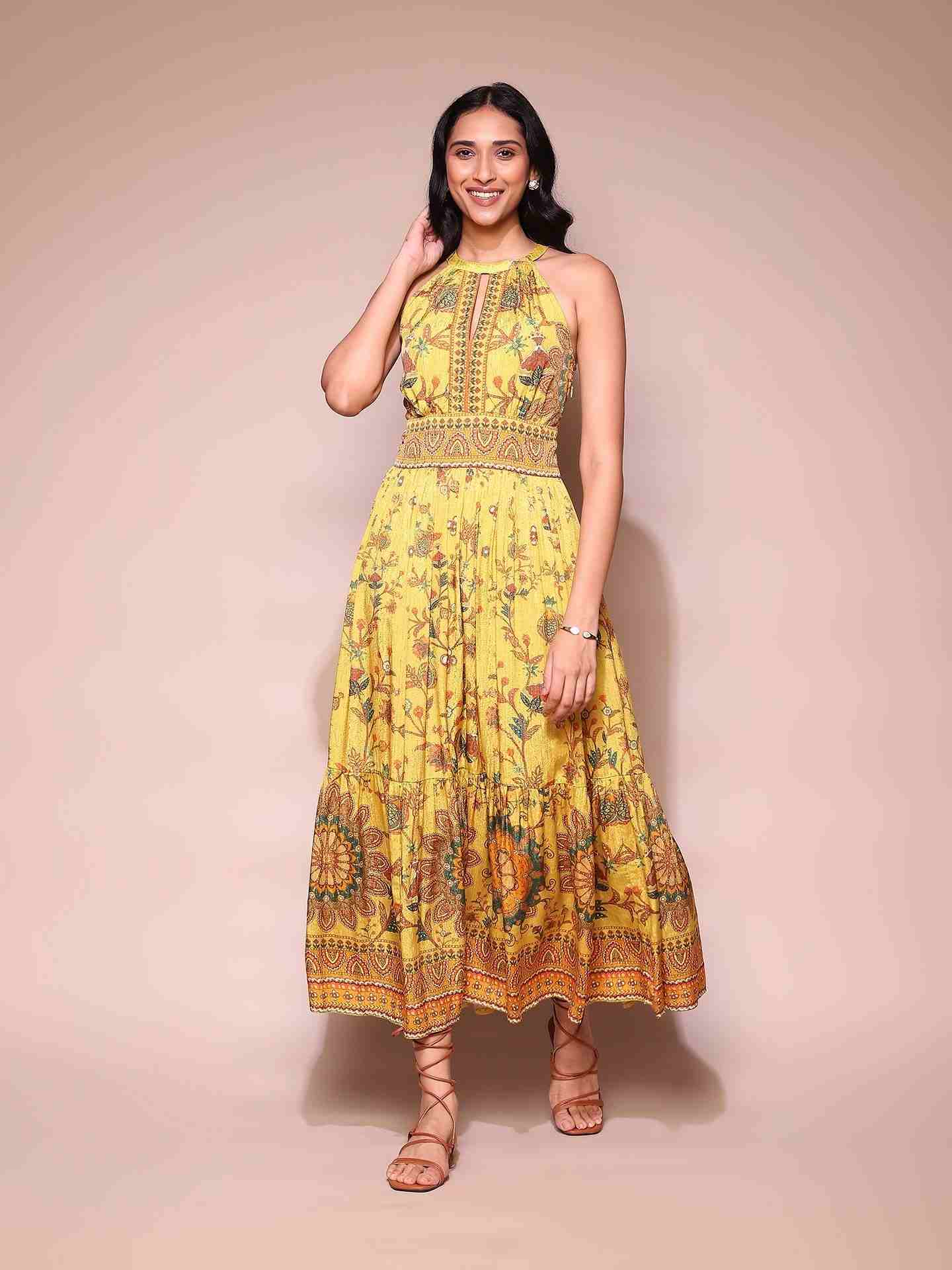 Yellow Nia Dress