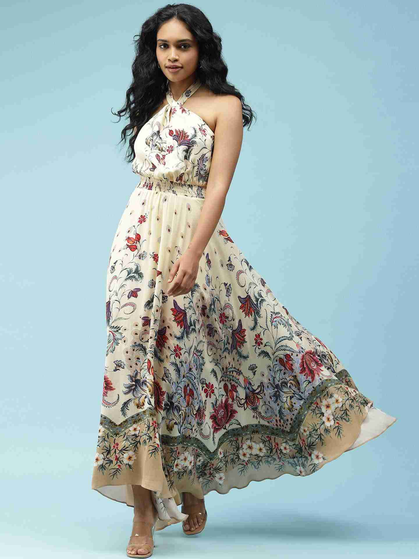Ecru Jardin Dress