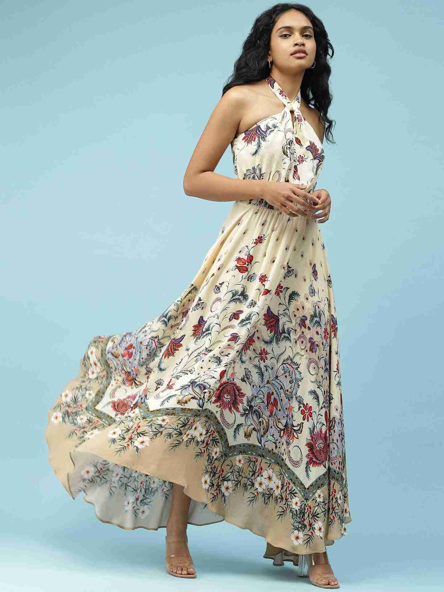 Ecru Jardin Dress