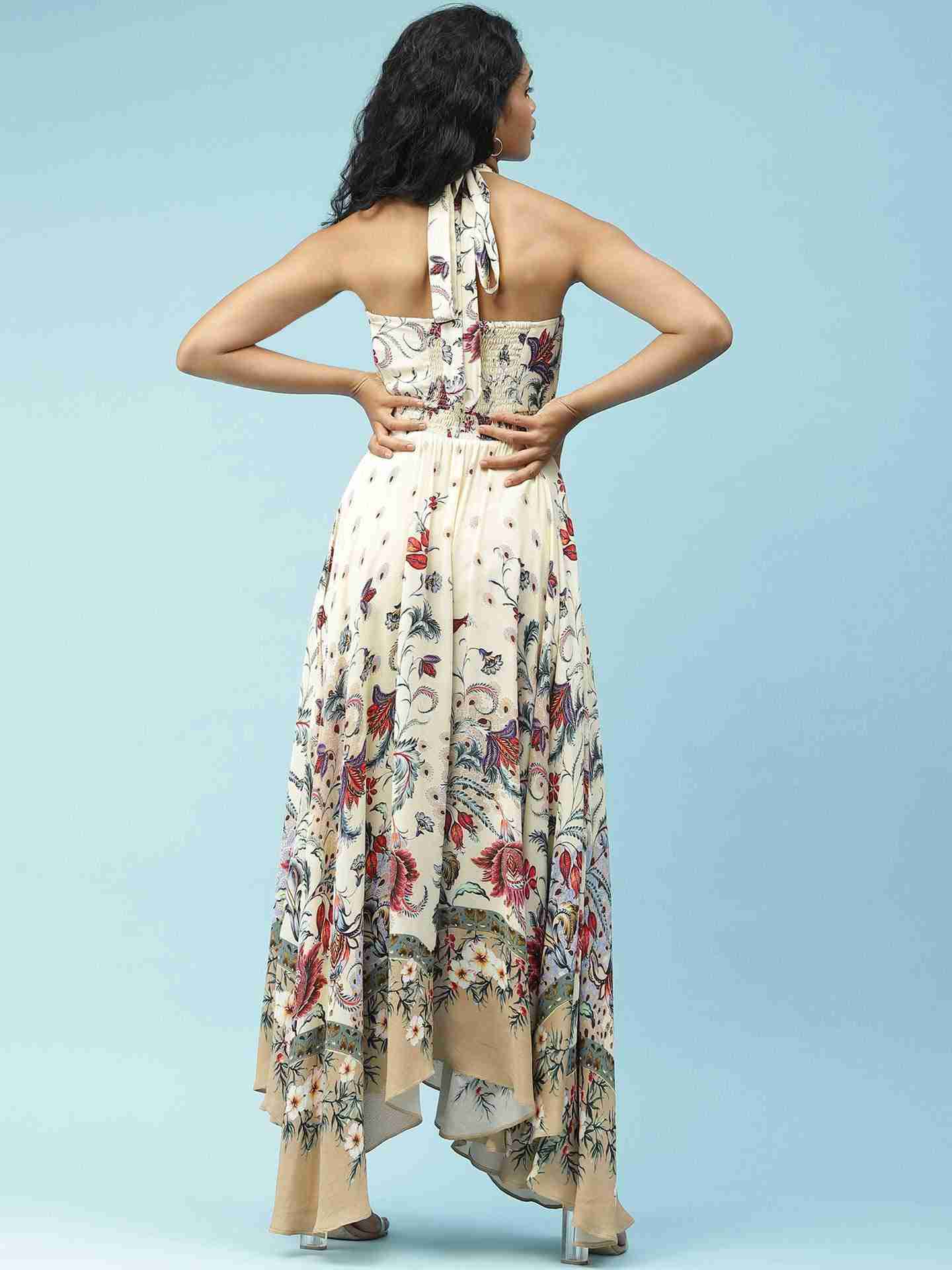 Ecru Jardin Dress
