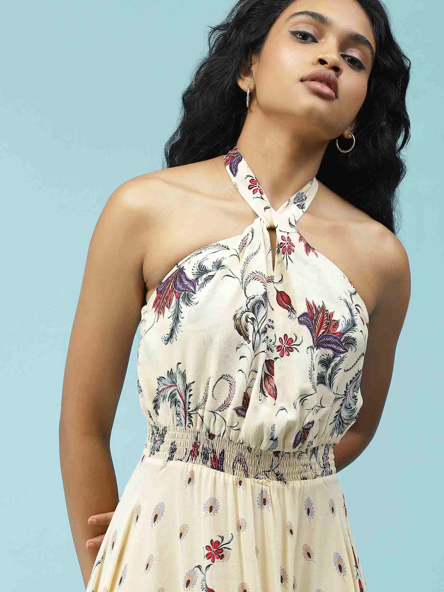 Ecru Jardin Dress