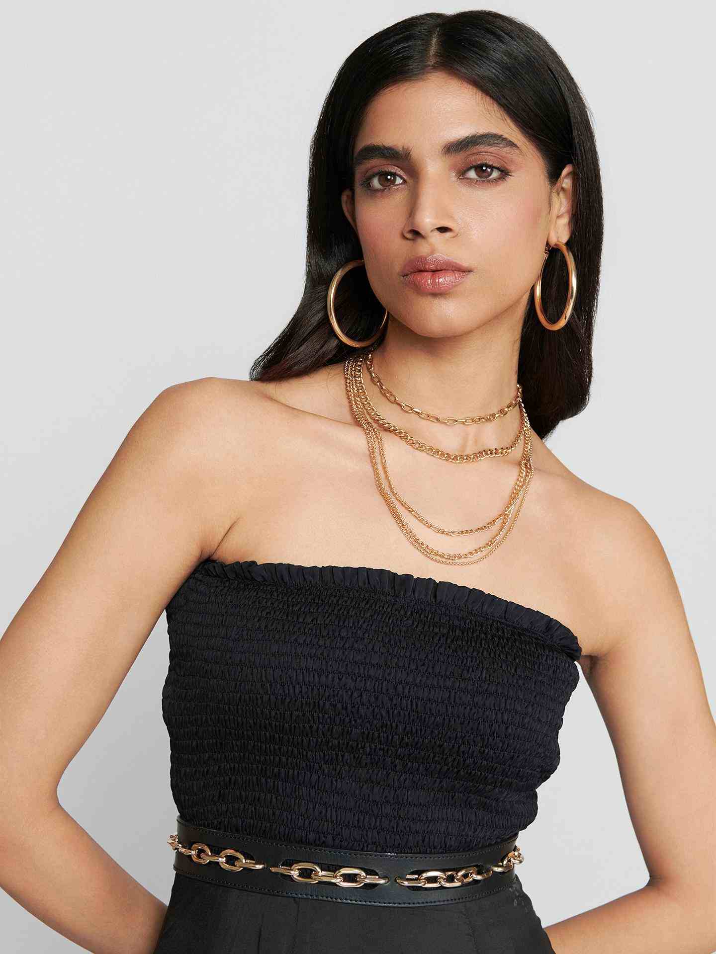 Black Stacey Long Dress