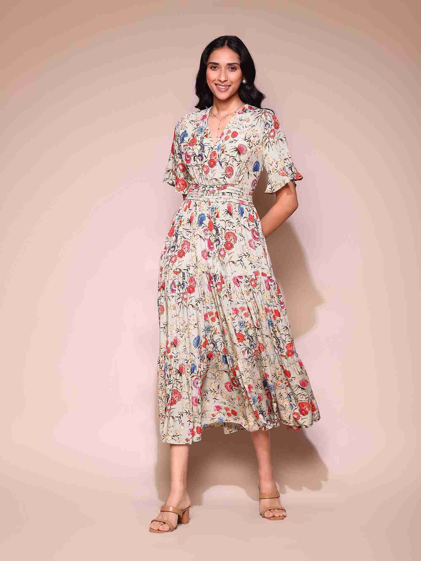 Green Remi Maxi Dress
