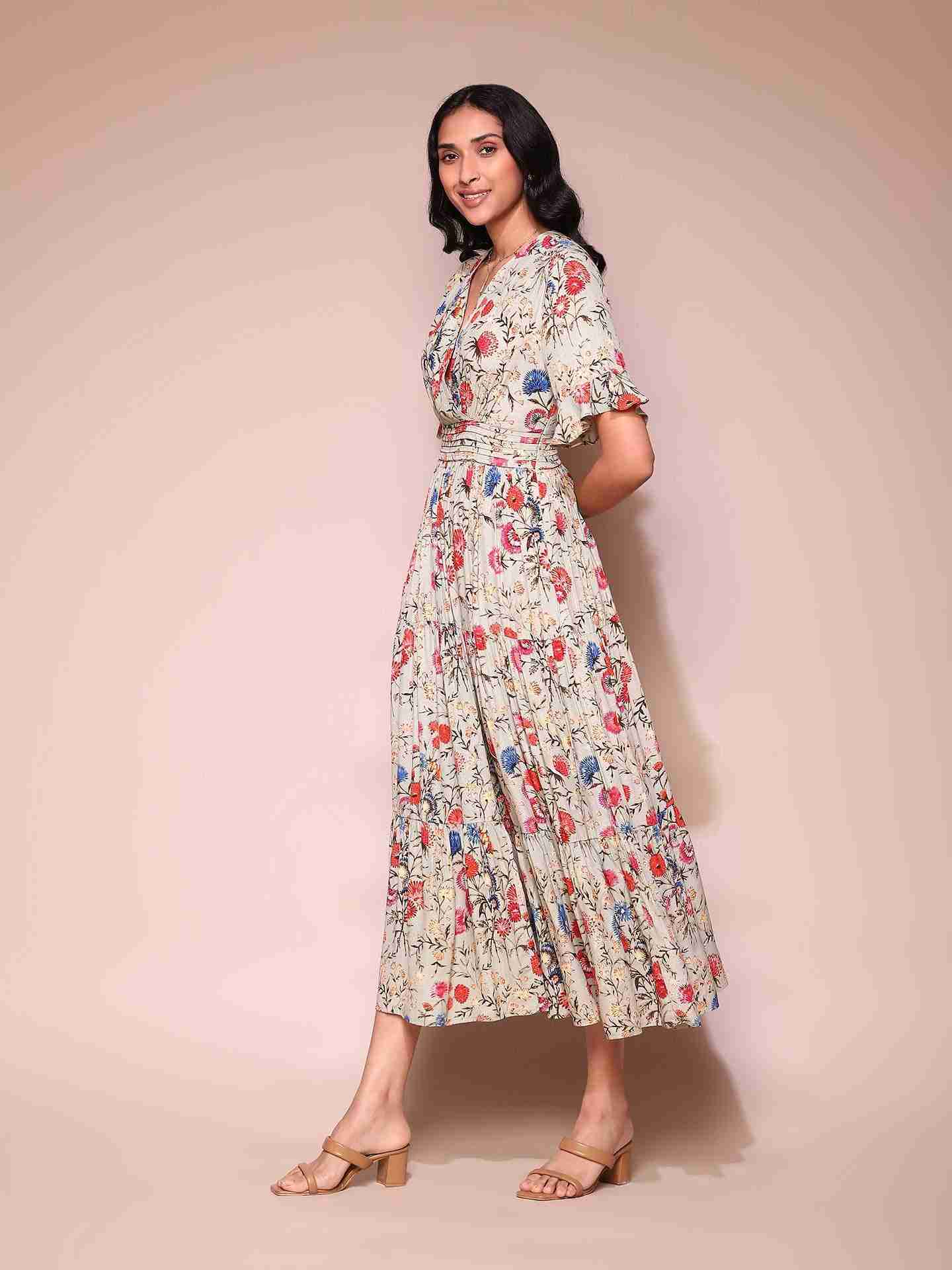 Green Remi Maxi Dress
