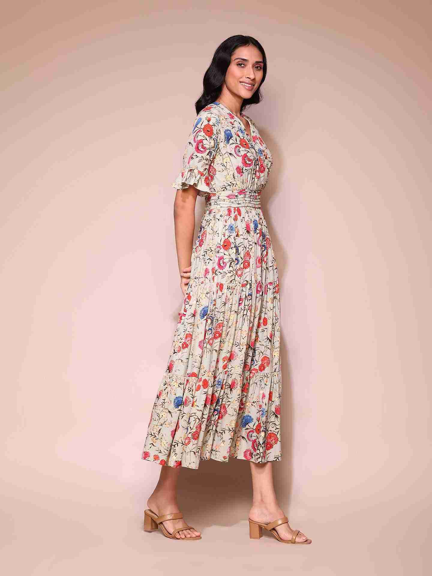 Green Remi Maxi Dress