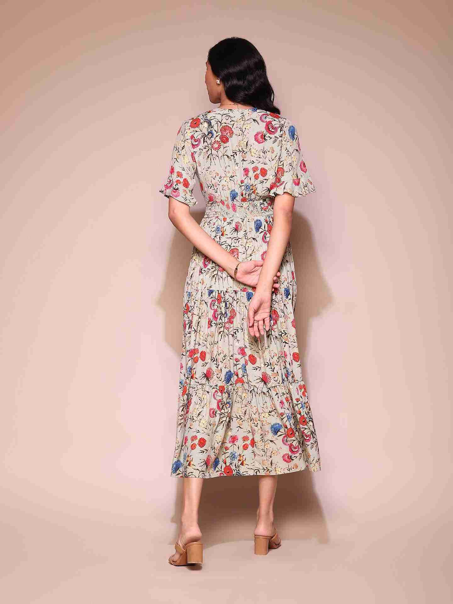 Green Remi Maxi Dress