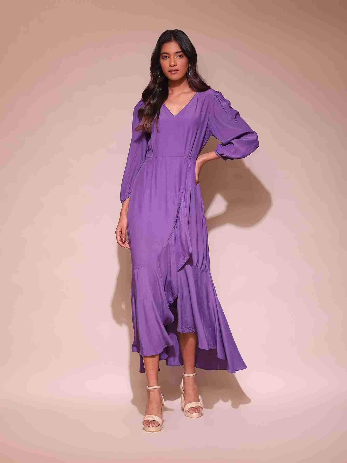 Purple Ciel Maxi Dress