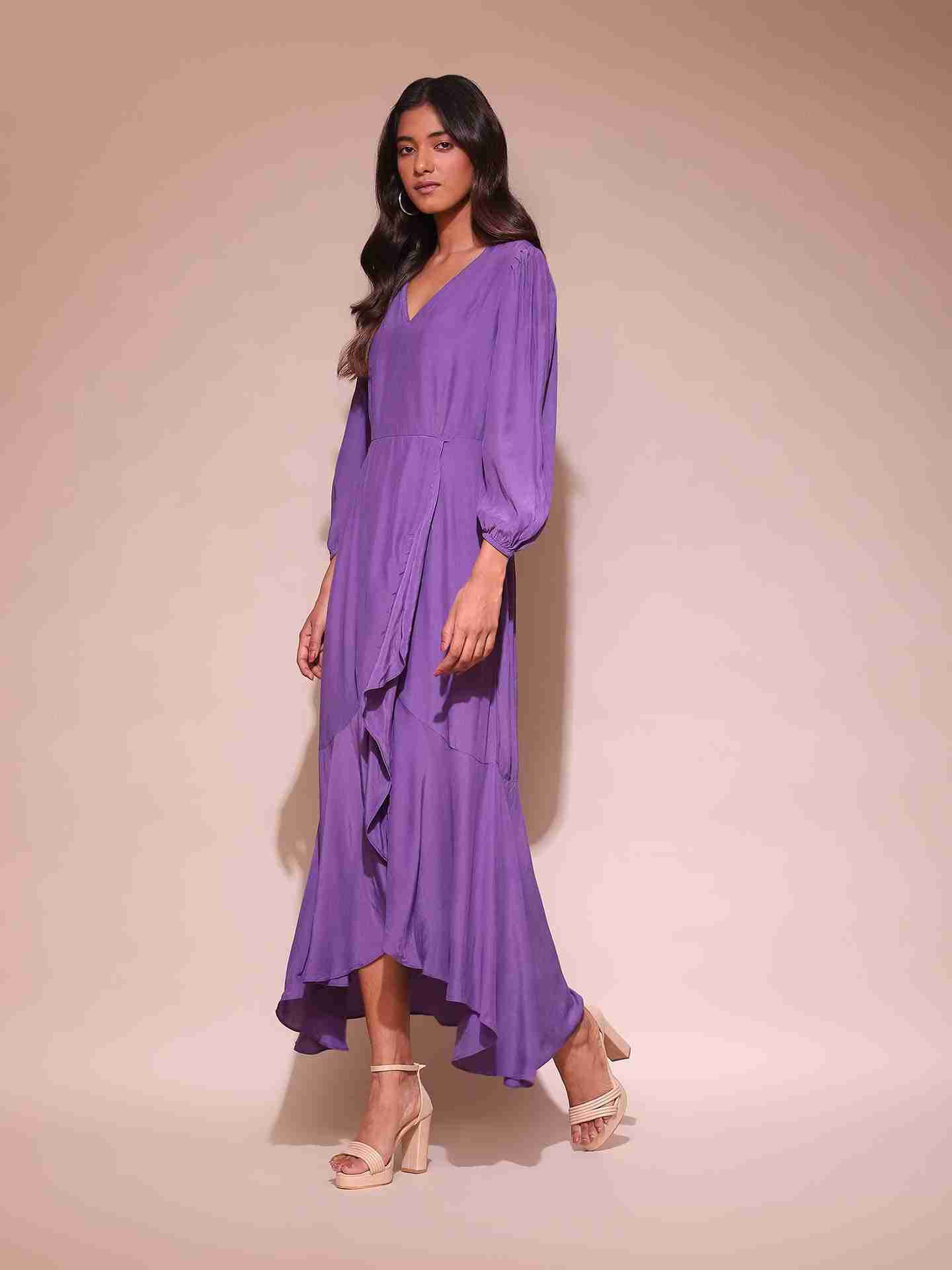 Purple Ciel Maxi Dress
