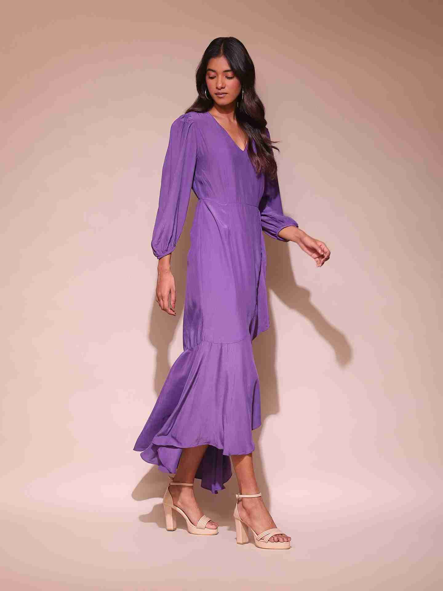 Purple Ciel Maxi Dress
