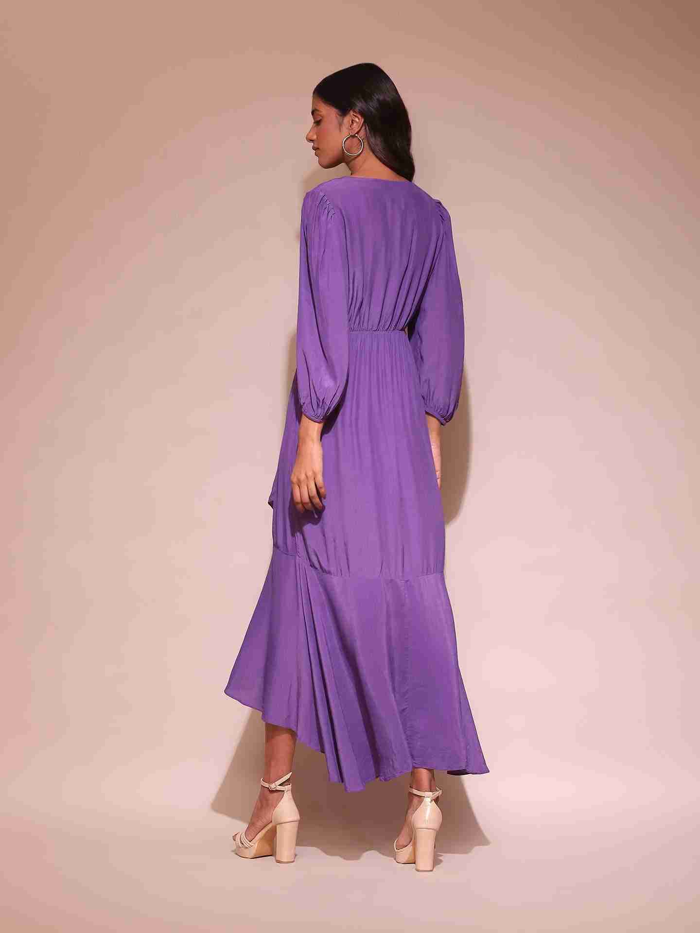 Purple Ciel Maxi Dress
