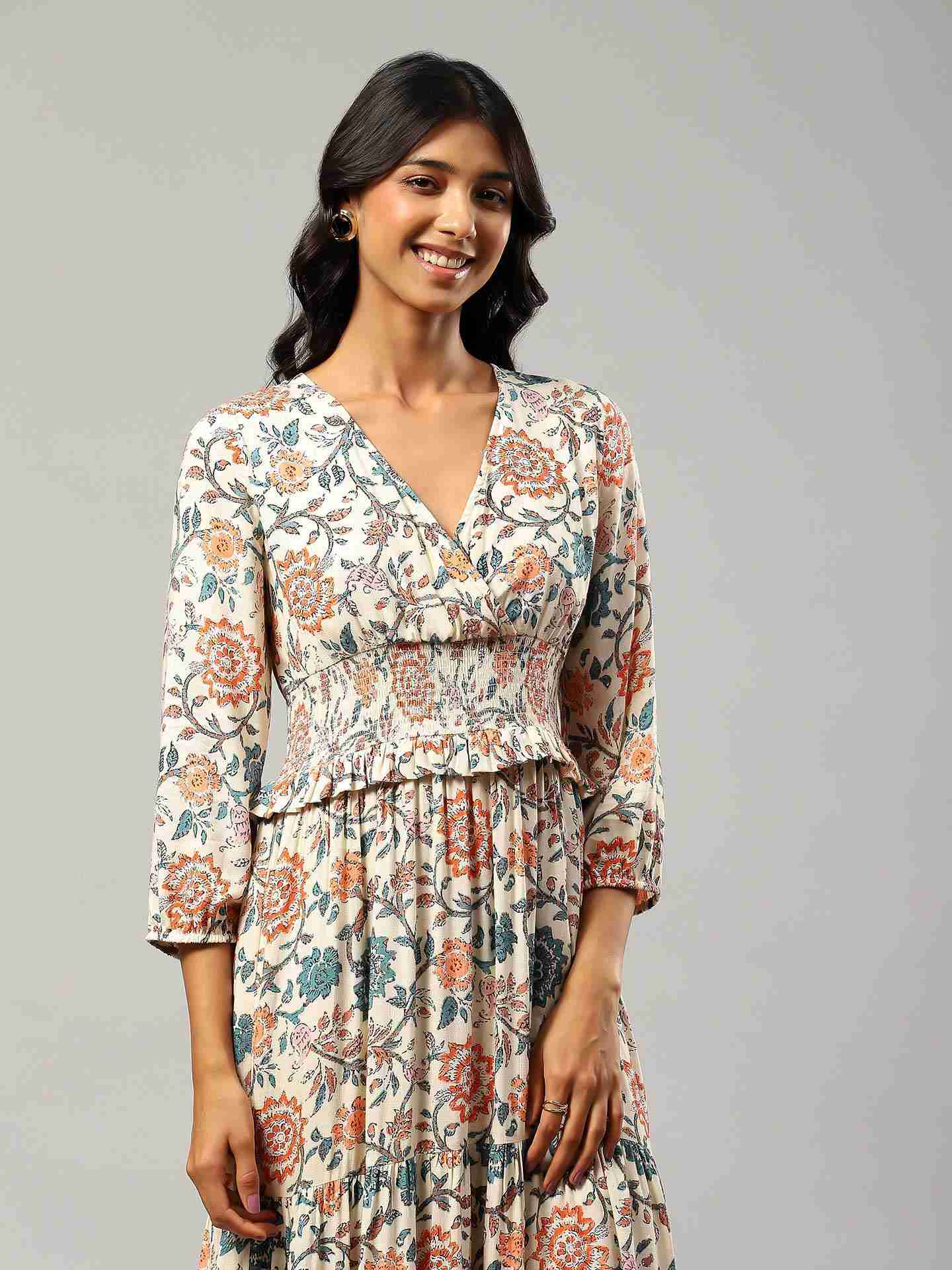 Ecru Gautier Long Dress