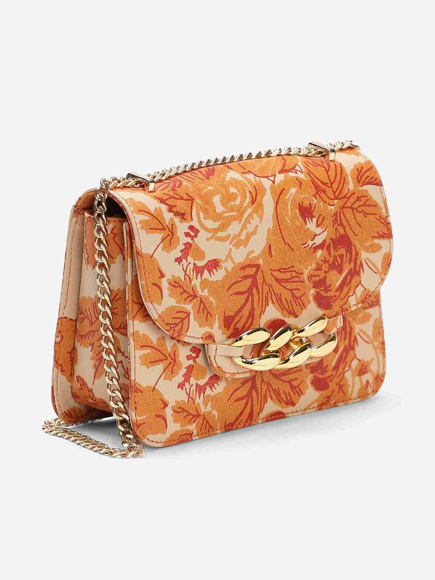Beige Sunset Sling Bag