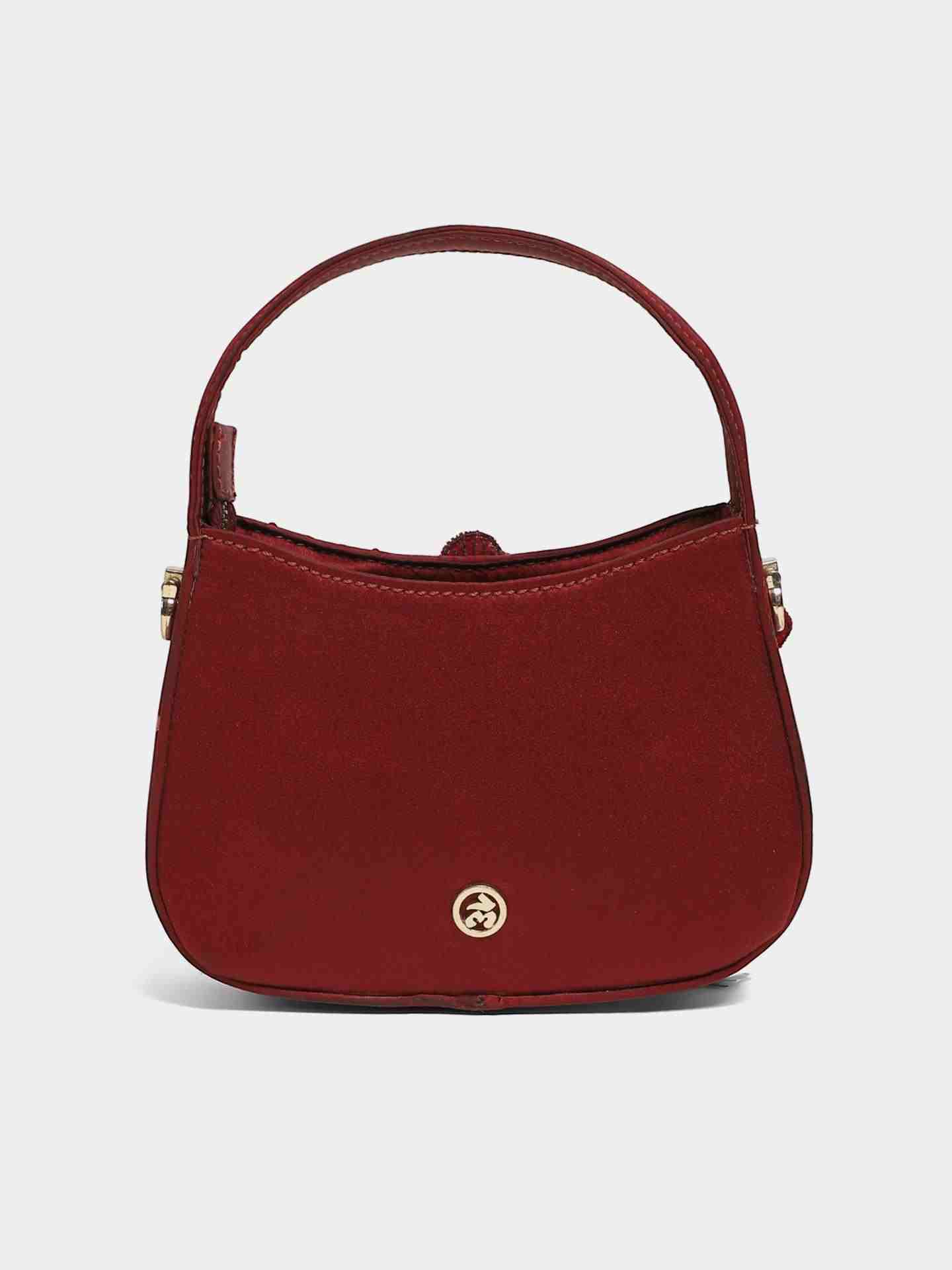 Burgundy Evelyn Sling Bag