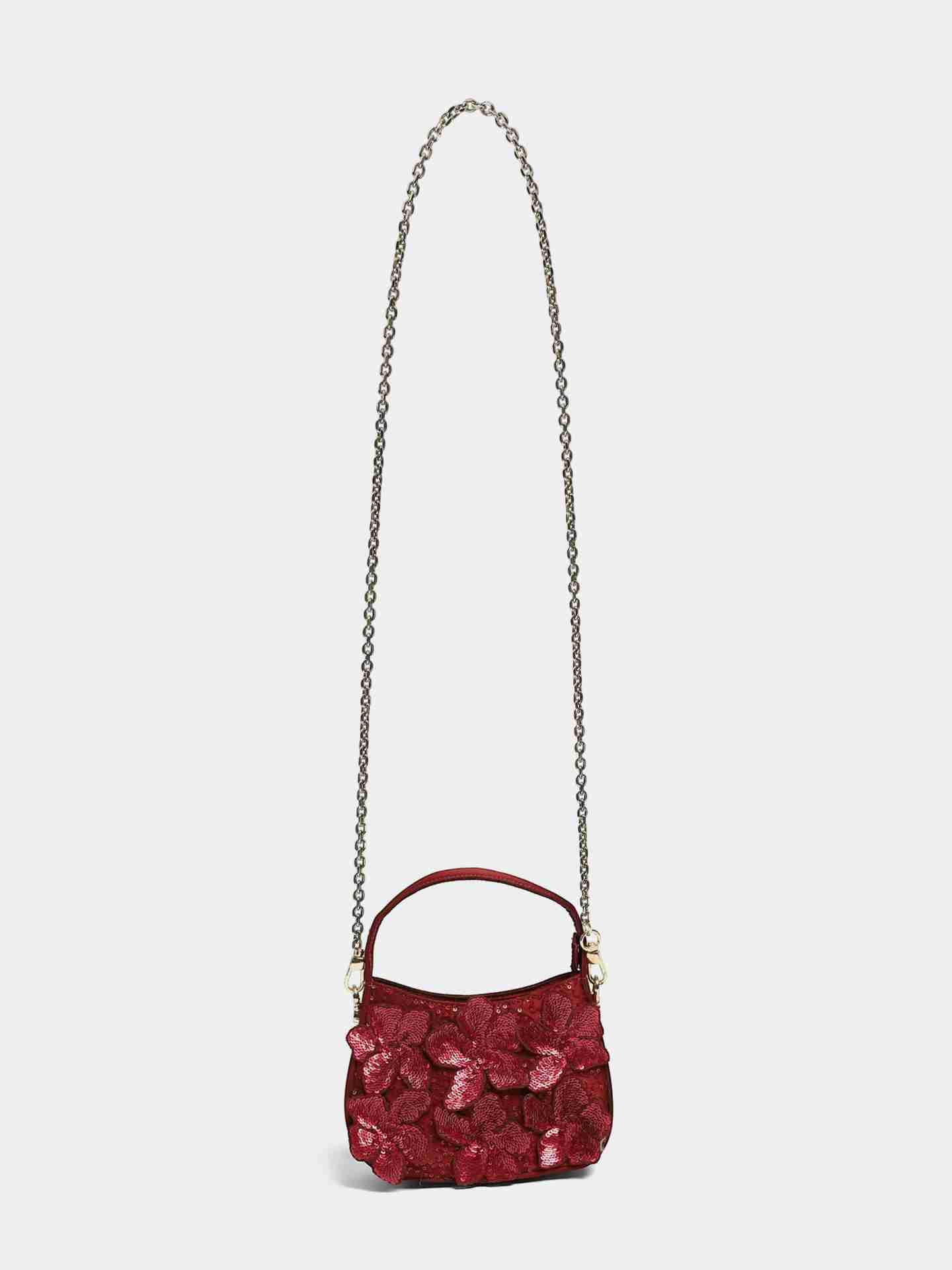 Burgundy Evelyn Sling Bag